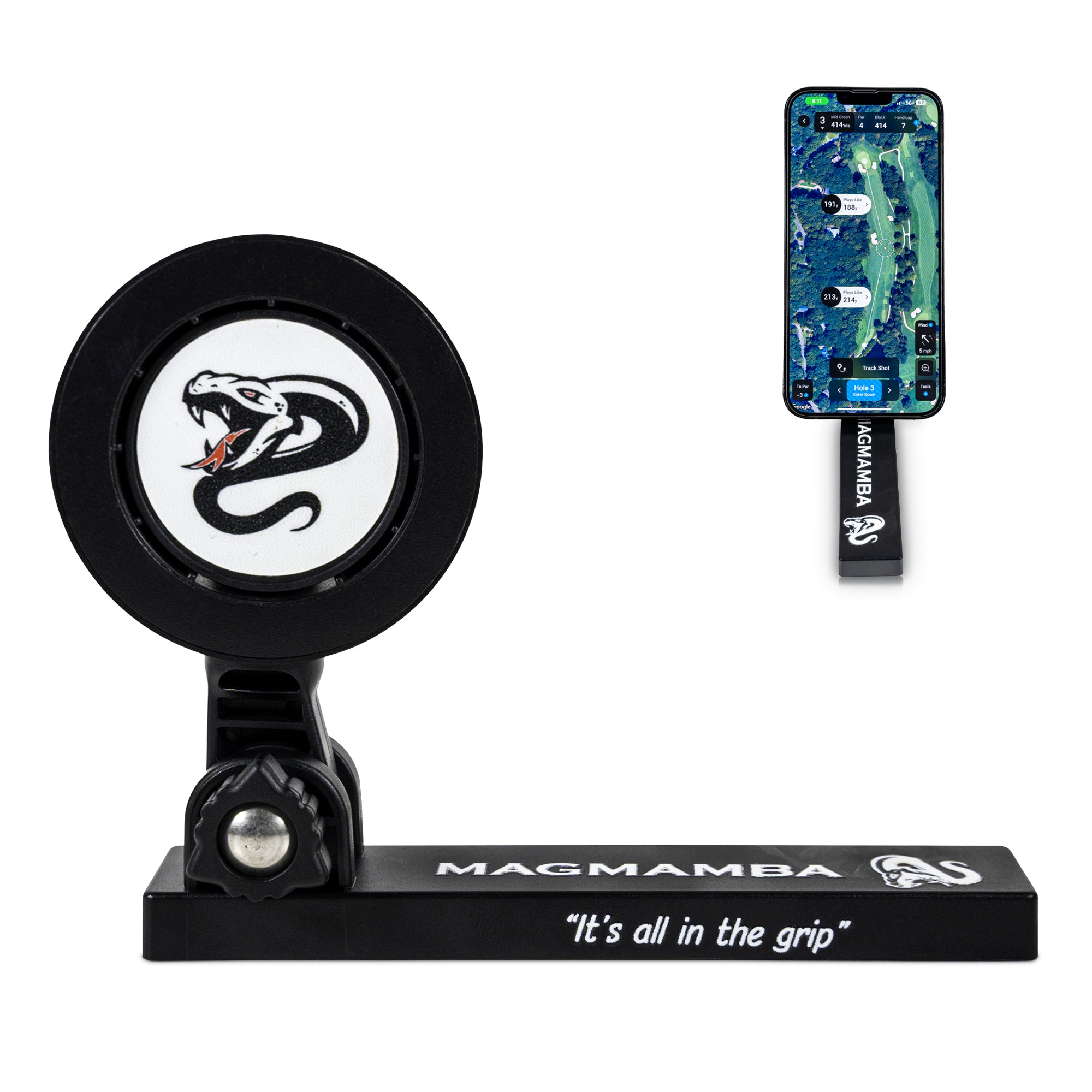 The Link "O.G." MagSafe Magnetic Smart Phone Holder w/ ball mark