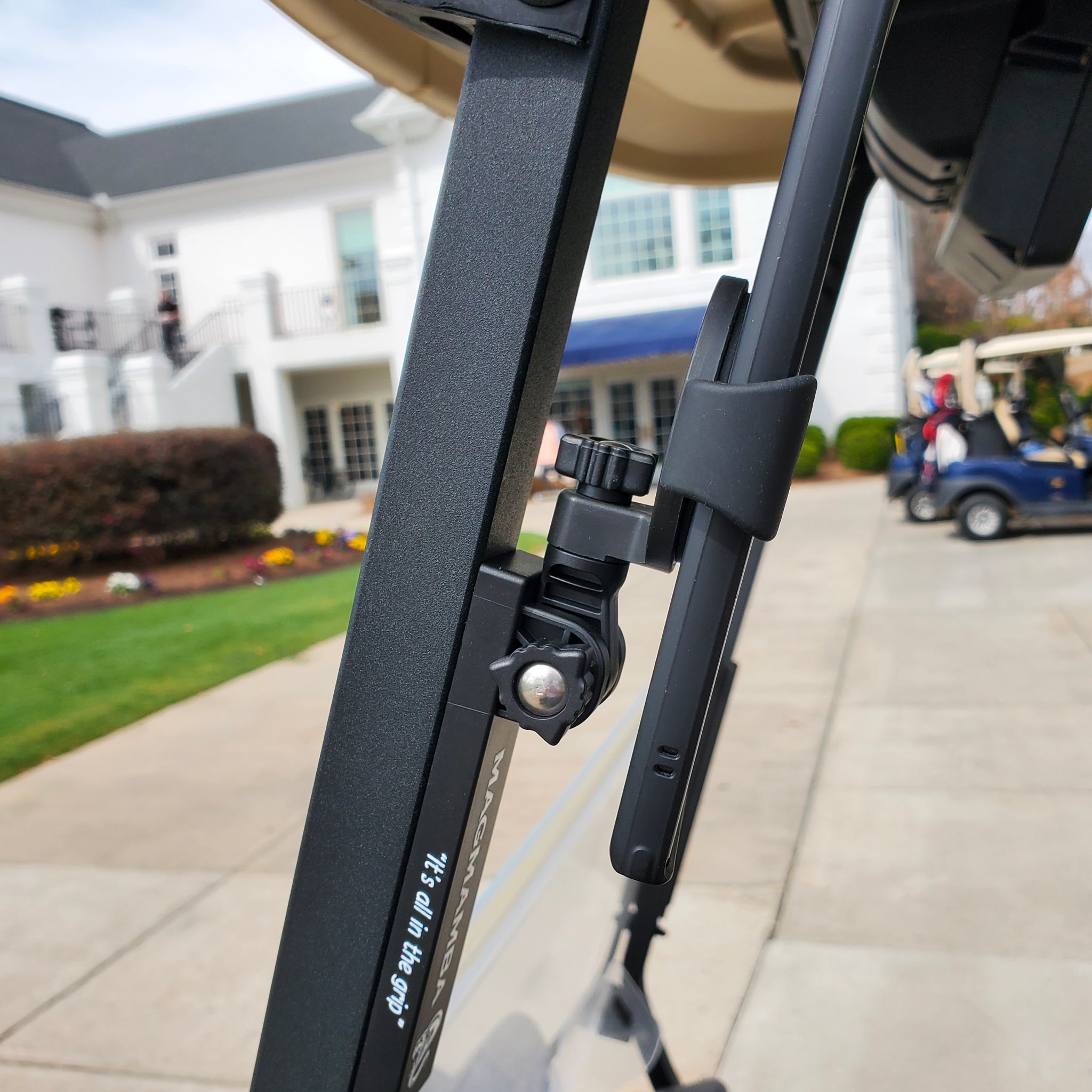The Universal Magnetic Smart Phone Holder w/ ball mark